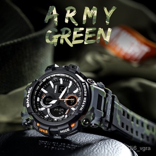 【ins】【Lowest price】Ready Stock SMAEL 1708MC Men Digital Sport Watch Army Waterproof Watches #5