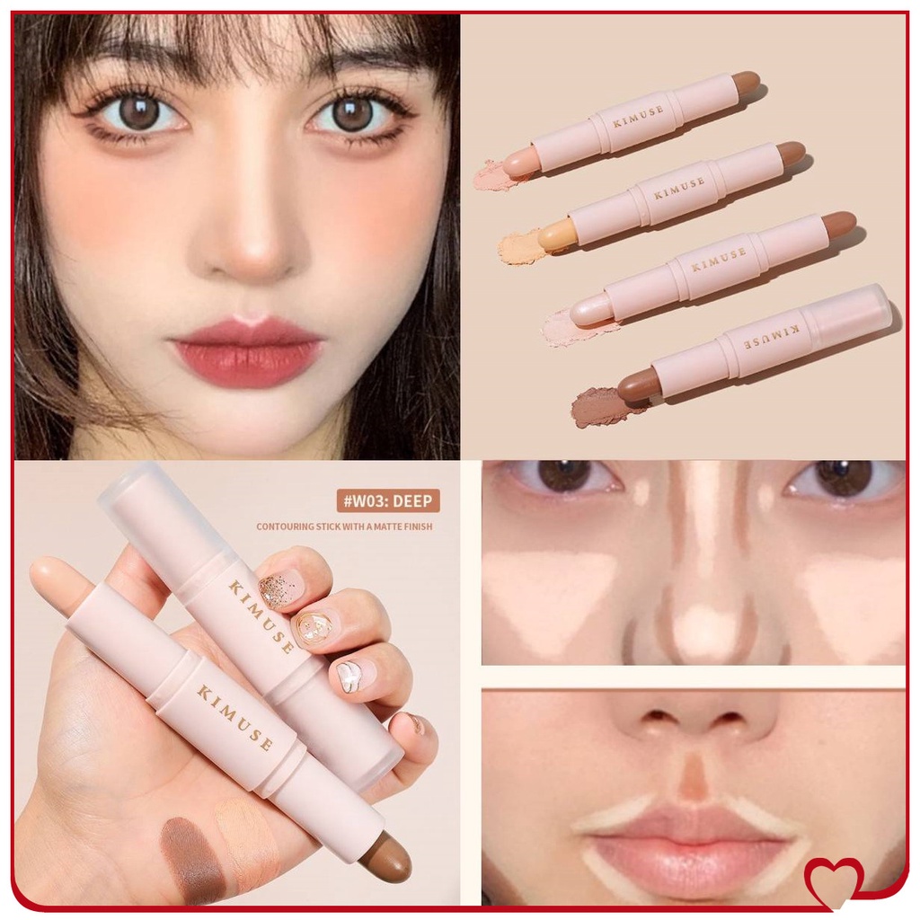 Kimuse Doublehead Makeup Highlighter V Face Concealer Contouring
