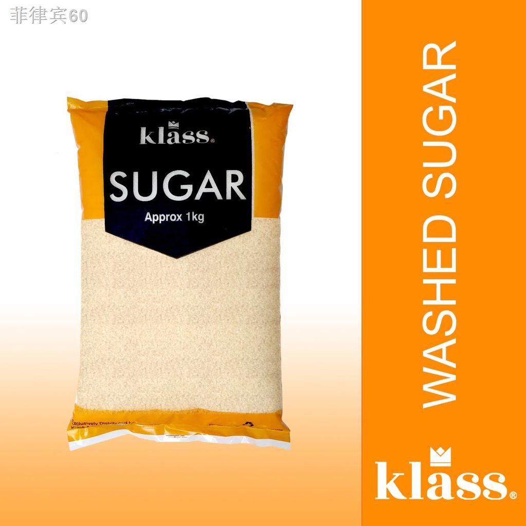 Sweetenerklass Refined White Sugar Or Washed Sugar 1kg Shopee Philippines