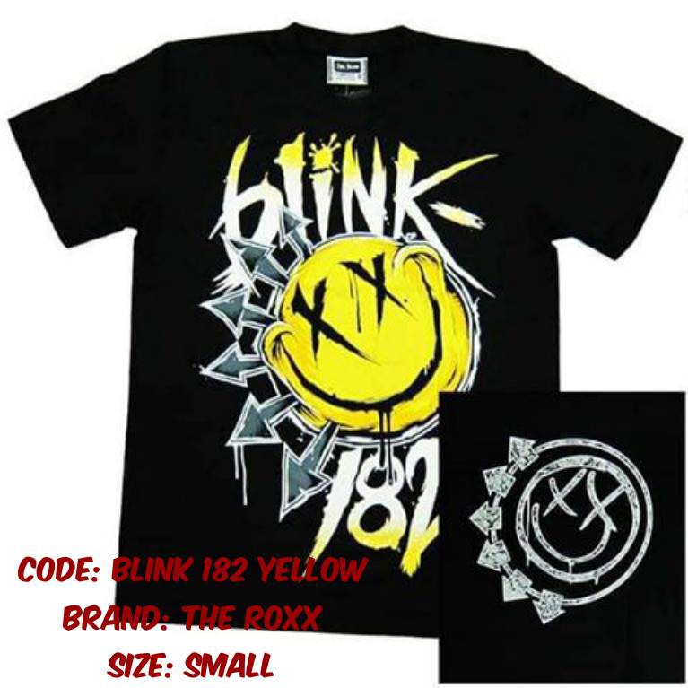 Band Shirt Blink 182 Logo Small Shopee Philippines