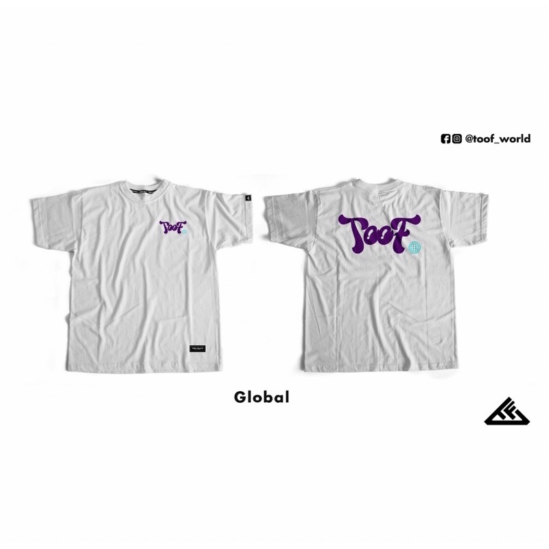 GLOBAL TOOF SHIRT (WHITE) Shopee Philippines