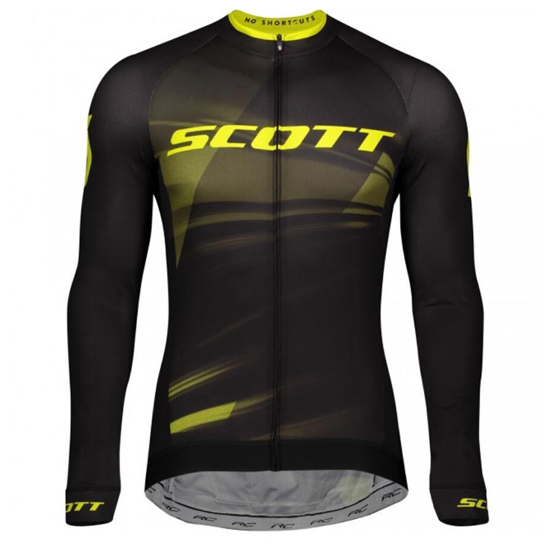 scott long sleeve cycling jersey