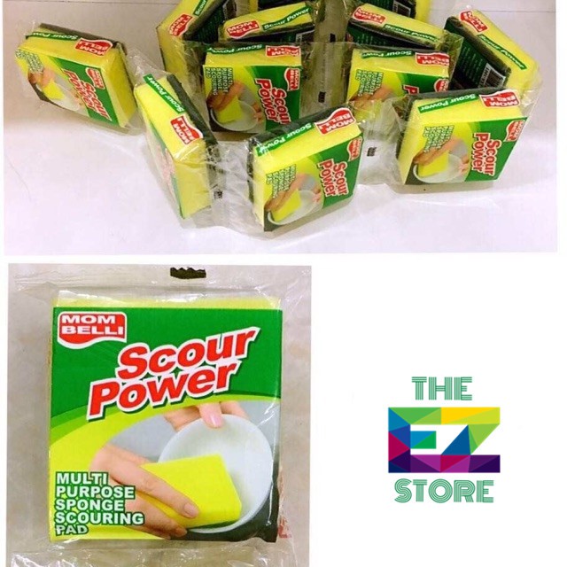 Scour Power Dish Washing Sponge Cleaning Shopee Philippines