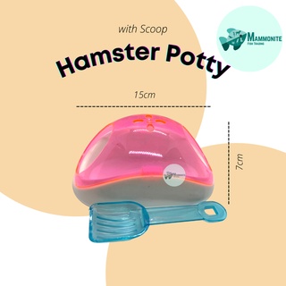 Pet Hamster YO4 Potty Bathroom Litter Box Container with Scoop #2