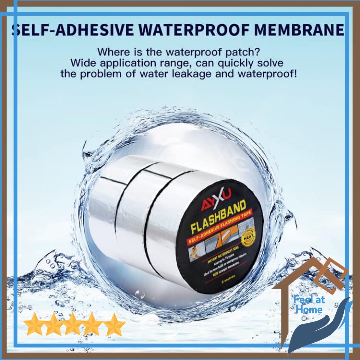 Flashband (AYXU) 10M Adhesive Tape | Flashband Self Adhesive Tape Sealant For Roof And Leak Repa
