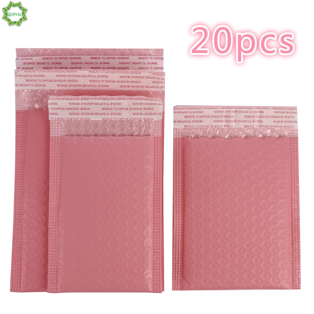 Pink Bubble Bag Mailer Plastic Padded Envelope Shipping Bag Packaging 