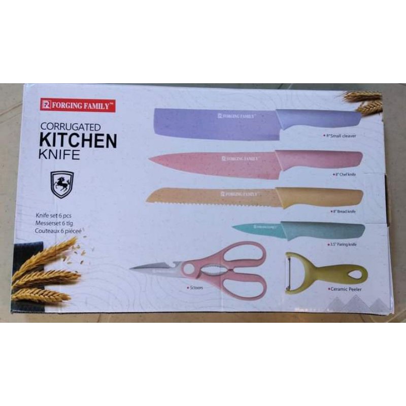 Trendy Swedish Ikeastyle Kitchen Knives Set Shopee Philippines
