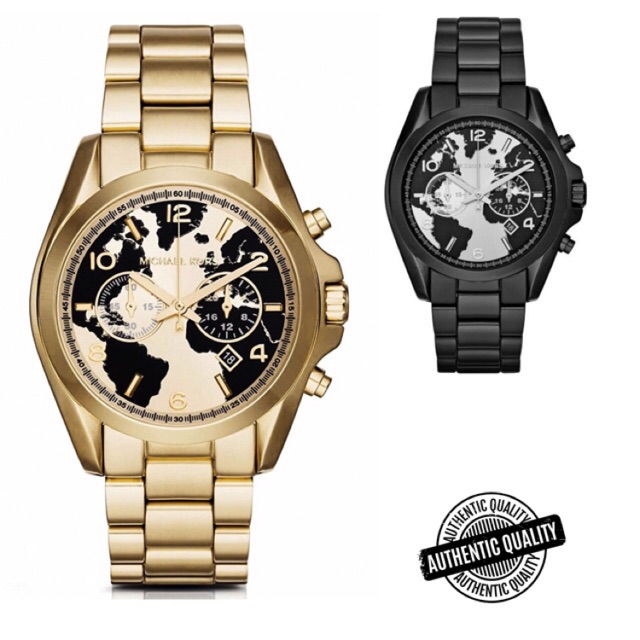 MK Michael Kors Watch Hunger Stop Map Aunthentic MK6271-72 | Shopee  Philippines