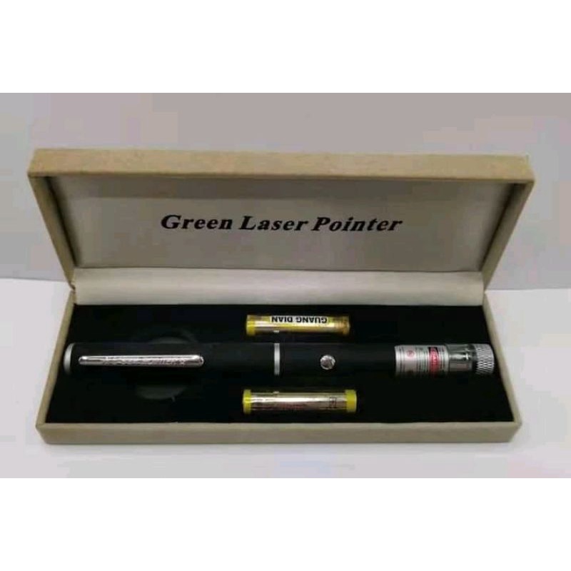 Laser Pointer Pen (Green / Red ) with Gift Case Shopee Philippines