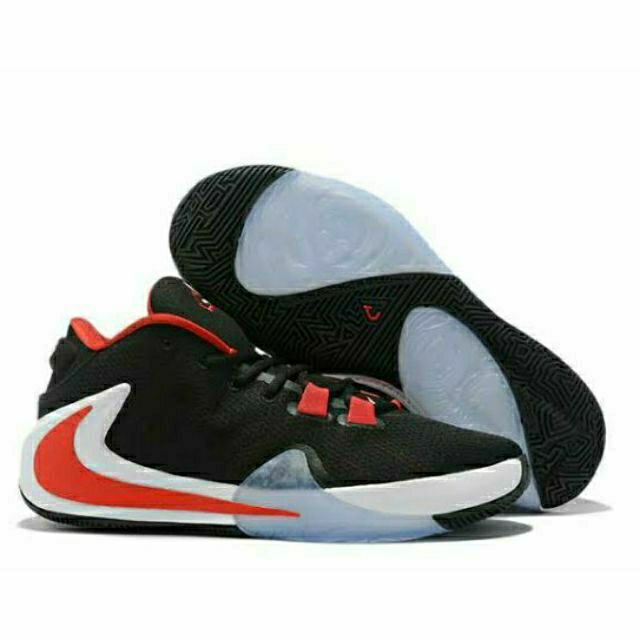 nike zoom freak 1 white and red