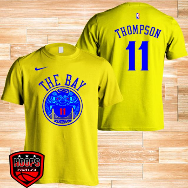 klay thompson t shirt jersey