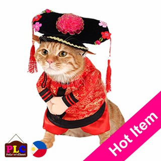Lucky FEMALE CHEONGSAM Qipao Chinese Silk New Year Dog Cat