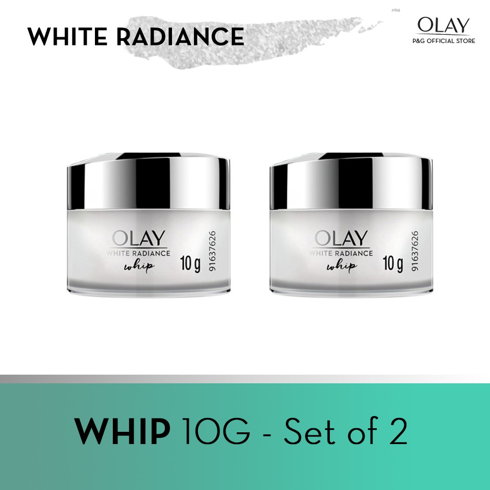 Olay White Radiance Whips Light Cream Moisturizer 10G Set  