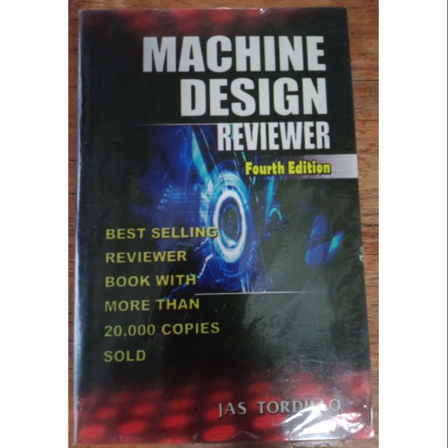MACHINE DESIGN REVIEWER 4th edition by Jas Tordillo Shopee Philippines