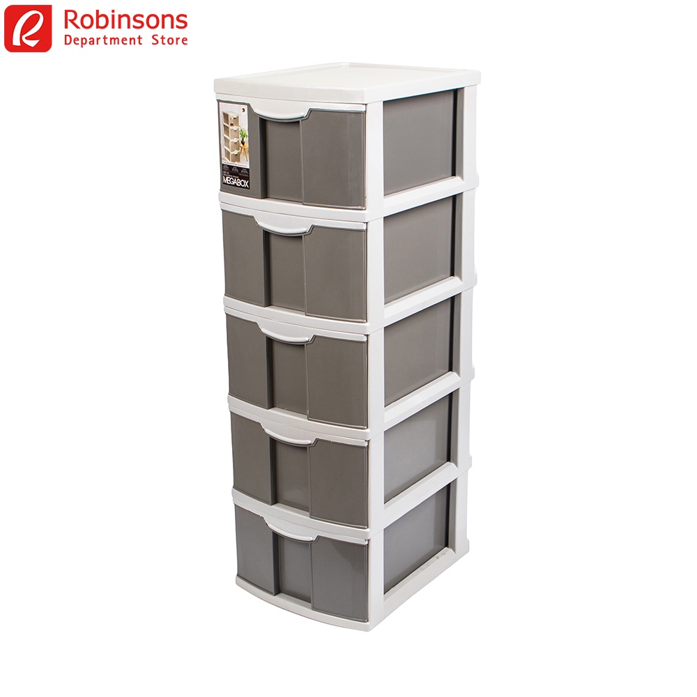 Megabox 5Layer Drawer (Gray) Shopee Philippines