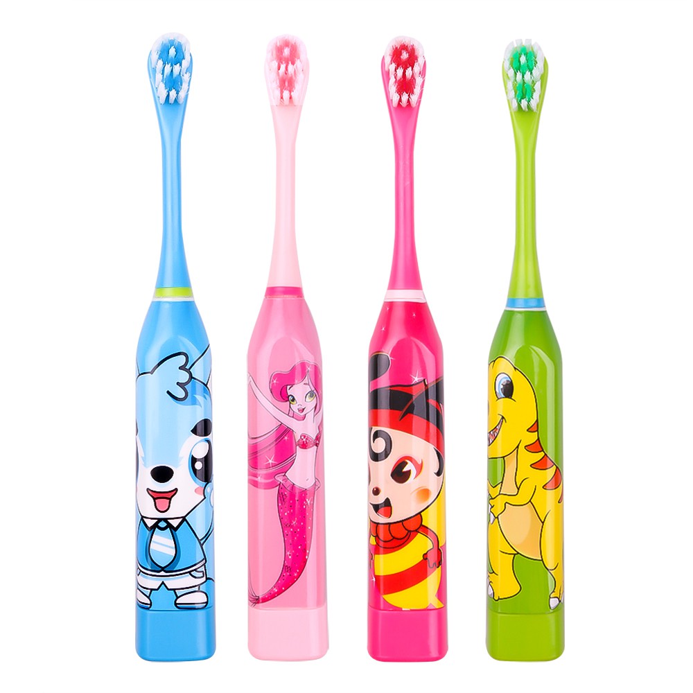 Automatic Toothbrush Cute Cartoon Automatic Tooth Electric Ultrasonic