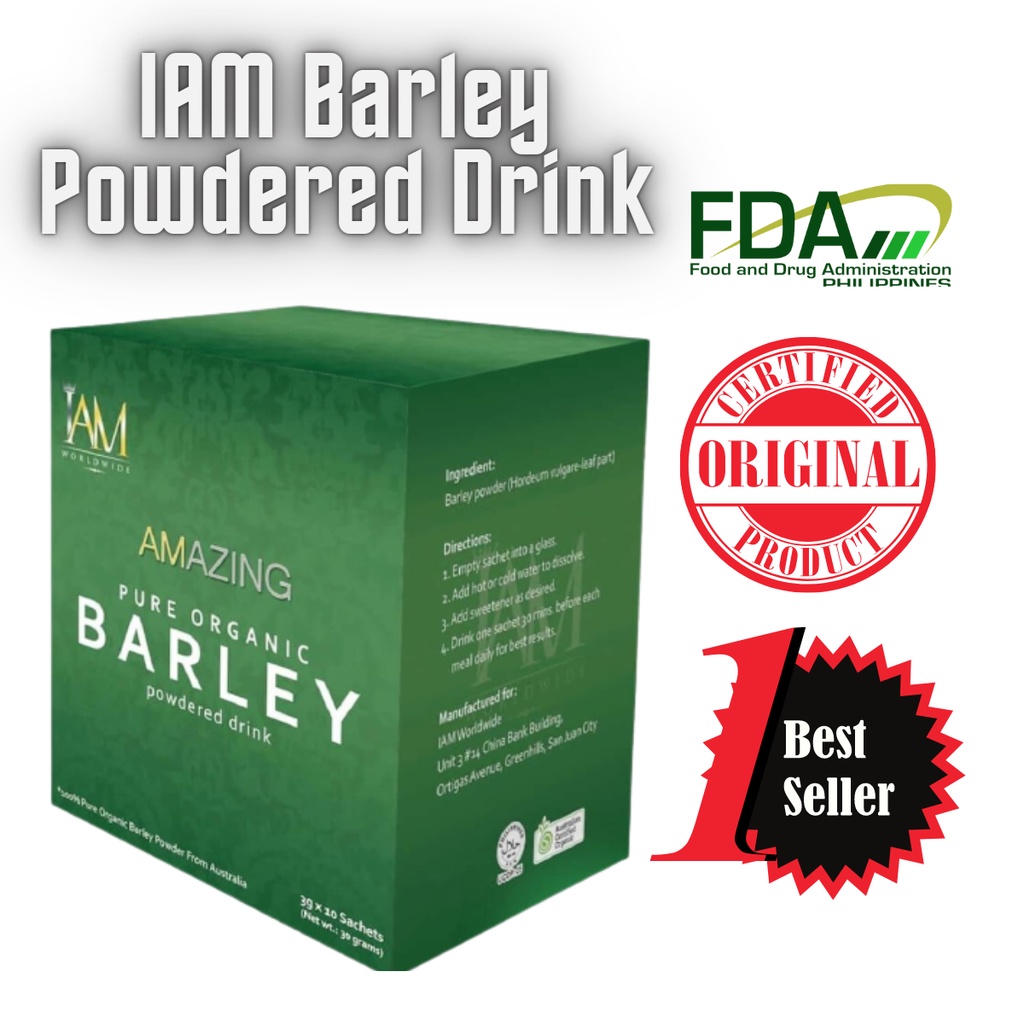 100 Authentic Amazing Pure Organic IAM Barley Powder from Australia (1
