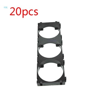 Vonl 10 Pieces 32650 Battery Holder Bracket Cell Safety Plastic Brackets for 32650
