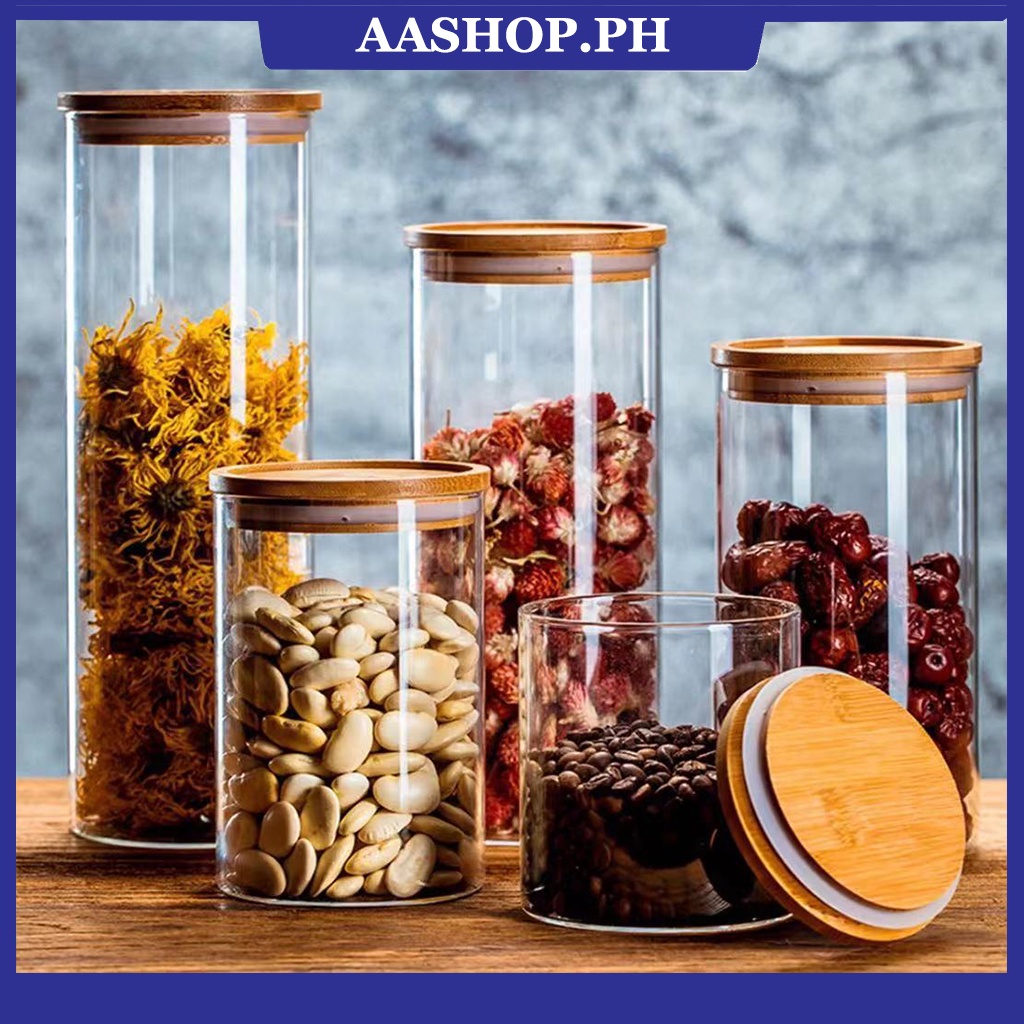 Glass Jar Airtight Jar Food Storage Jar canisters and jars glass