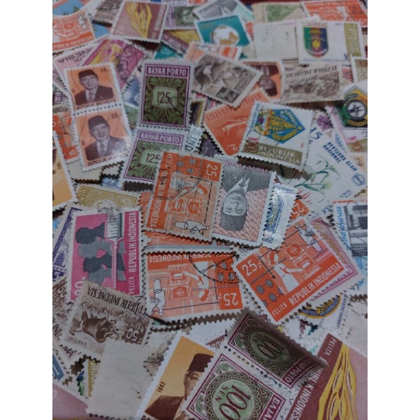 Mixed indonesia materai Stamps | Shopee Philippines