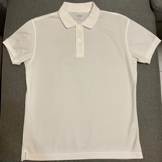 uniqlo white polo