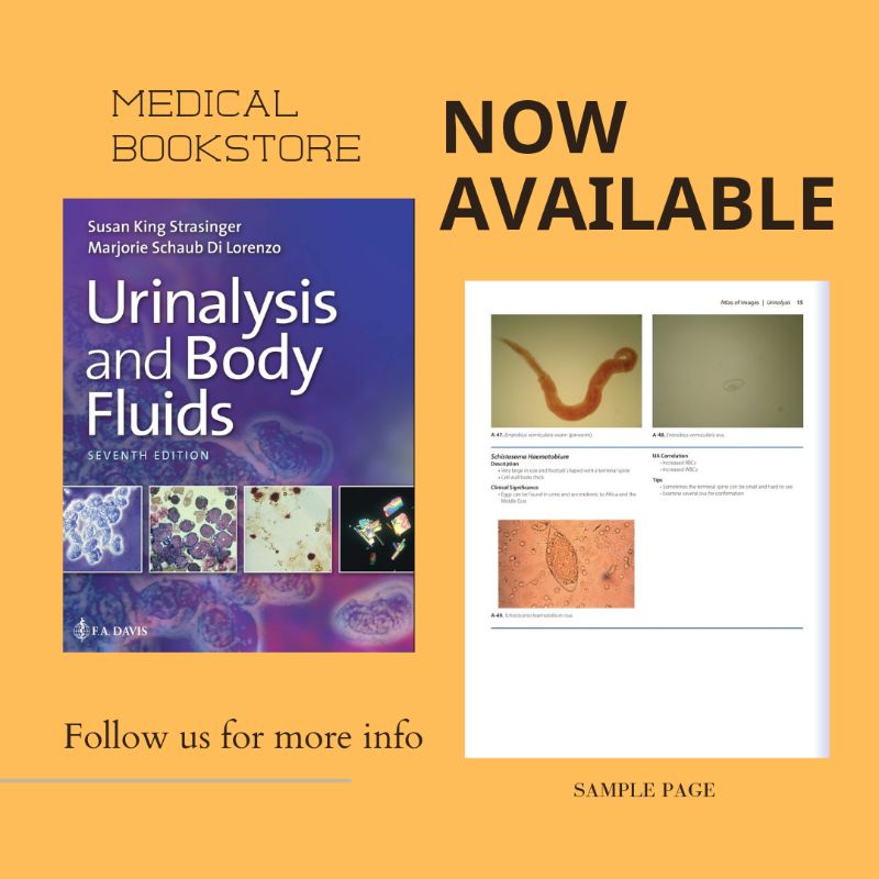 Urinalysis and Body Fluids AUBF Strasinger 7th ed | Shopee Philippines