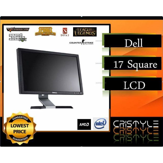 Dell 17 inch lcd square Monitor Shopee Philippines