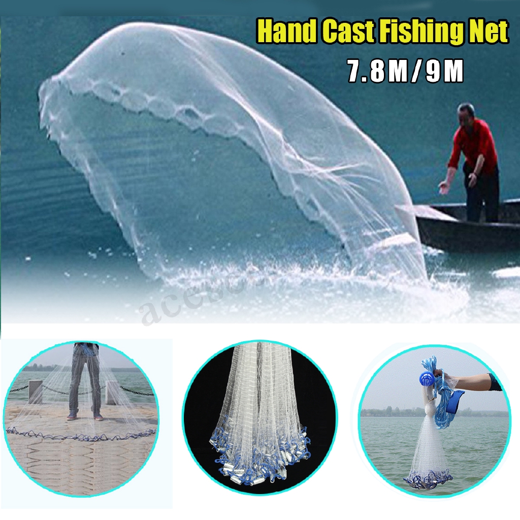 hand cast fishing net