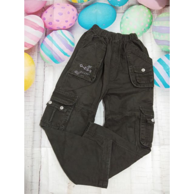 boys green cargo pants
