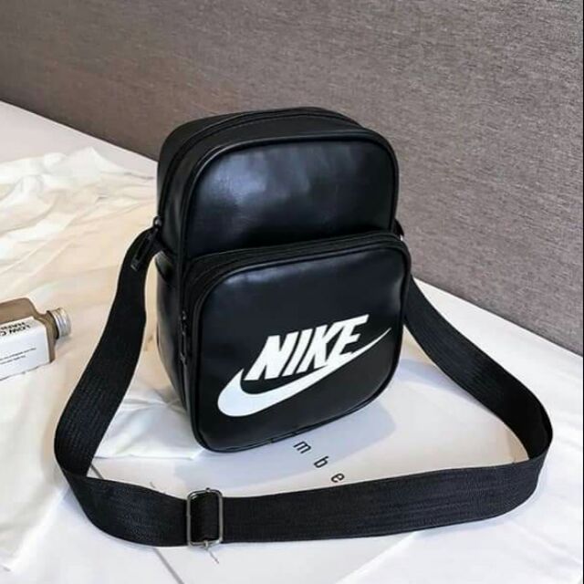 nike sling bag leather