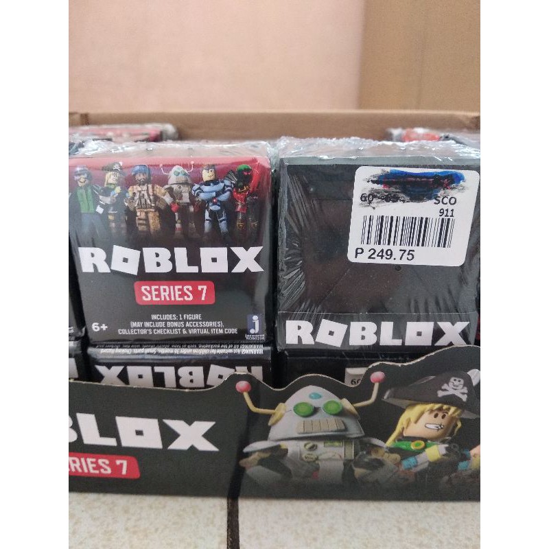 ROBLOX Black Box Blind series 7 ..COD! | Shopee Philippines