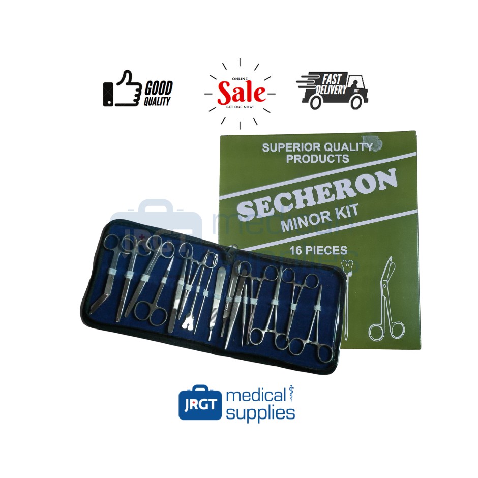 Secheron Minor Kit/ Dissecting Kit (16pcs) Shopee Philippines