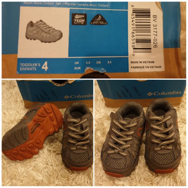 columbia baby shoes