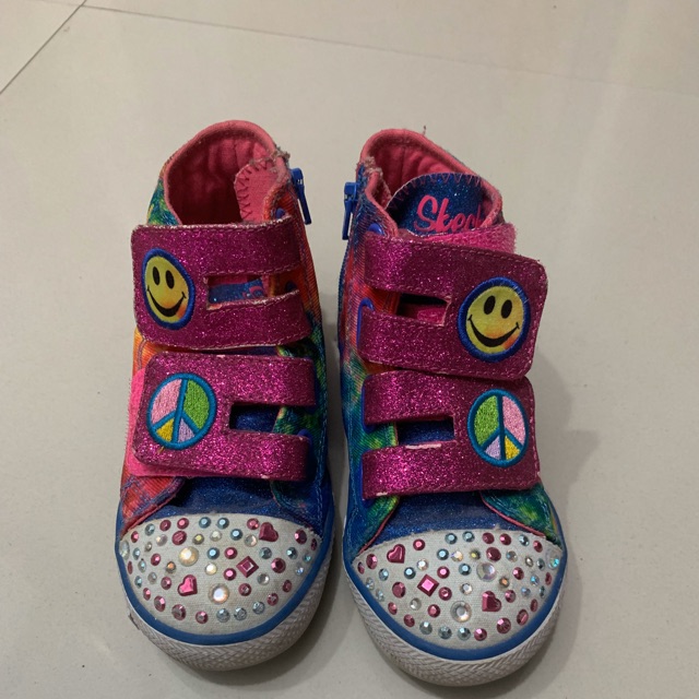 girls skechers twinkle toes