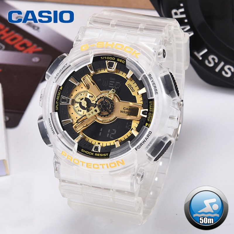 （hot）CASIO Baby G SHOCK Watch For Women Sale Original Water Proof GA 110 CASIO Casual Digital Sports