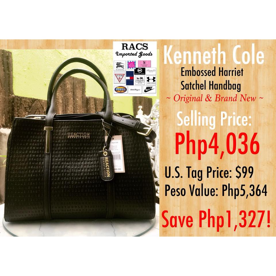 kenneth cole bags philippines