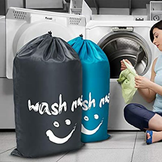 Travel Laundry Bag Machine Washable Dirty Clothes Bags for Traveling ...