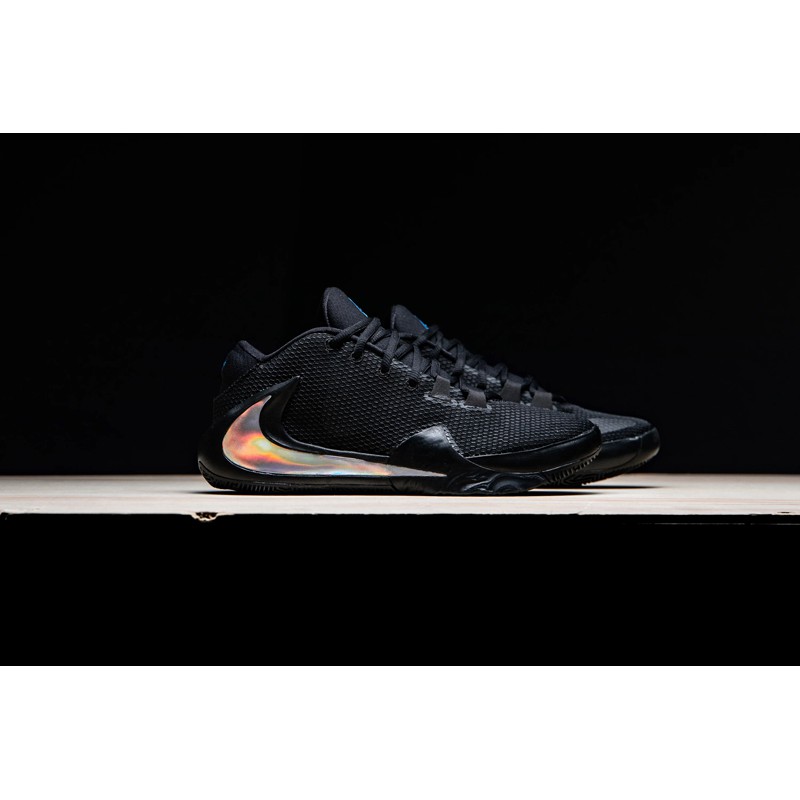 nike black holographic shoes