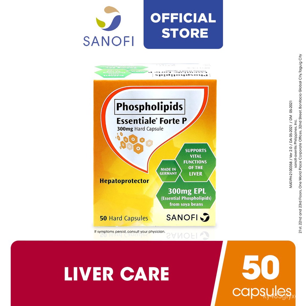 Essentiale Forte P Liver Care Supplement 50 Capsules bvh5 Shopee