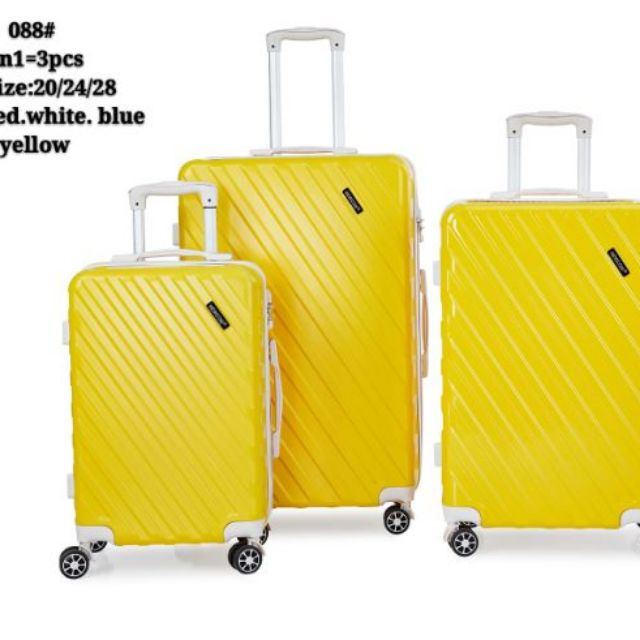 3 in 1 luggage set