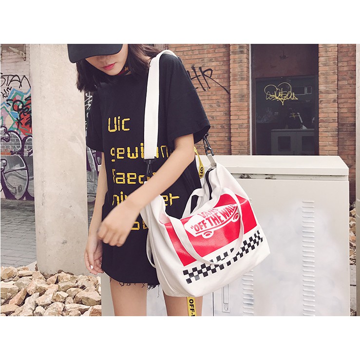 vans canvas tote