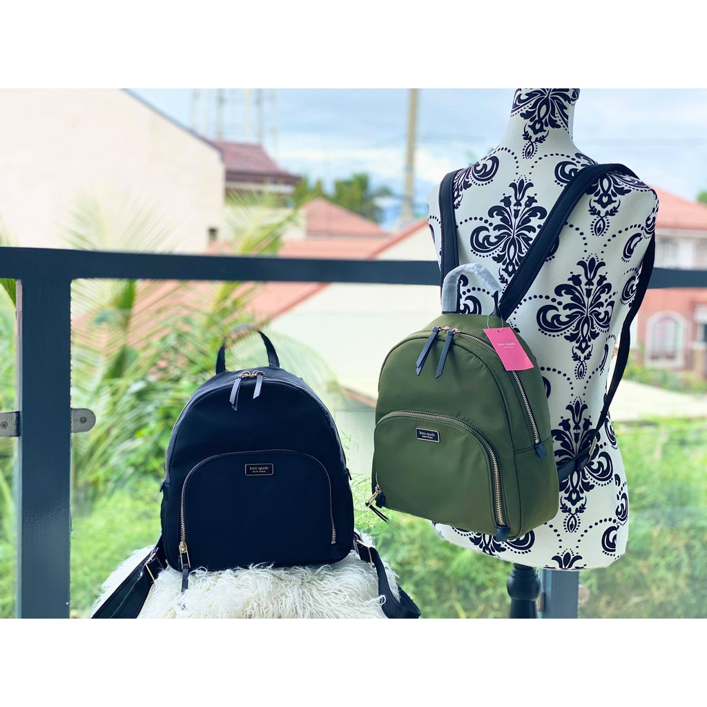 kate spade backpack green