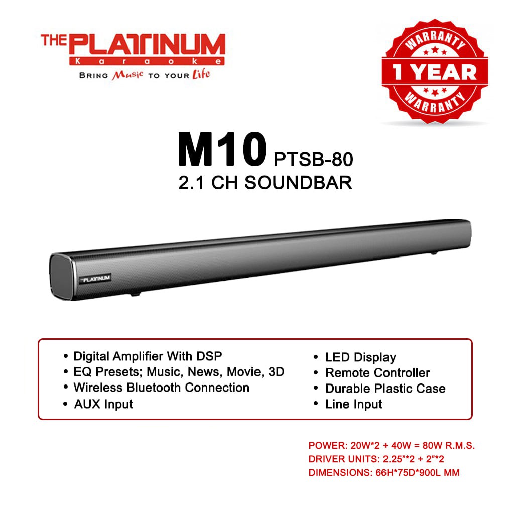 platinum sound bar price