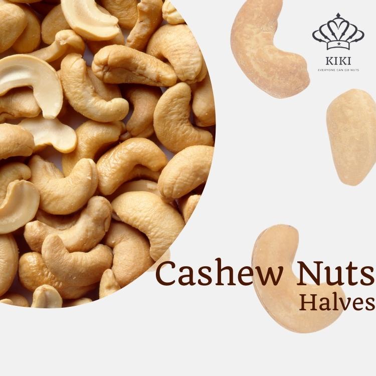 Roasted/RAW Cashew Nuts Halves/Kacang Gajus Halves (250g, 500g, 1KG ...