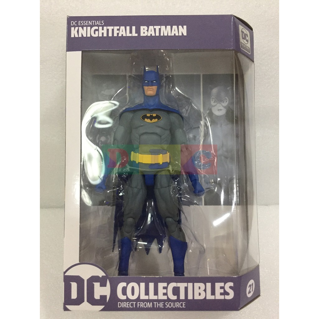 dc essentials knightfall batman action figure