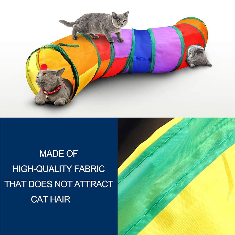 Pet Toys Dog Cat Toys Toy Pet Tunnel Rabbit Cat Tunnel Collapsible Practical Funny Toy Indoor Toy #5