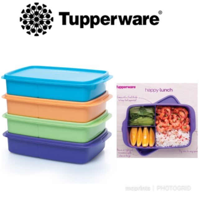 tupperware tiffin box with bag