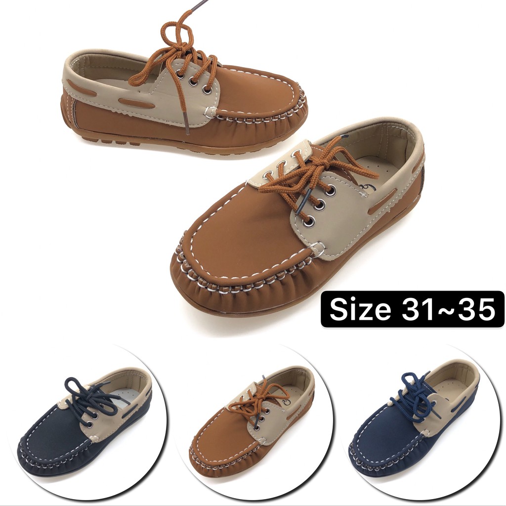 P885 2 Topsider Shoes  Kids Shoes  For Boys Shopee  Philippines 