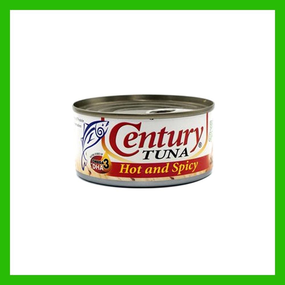 Century Tuna Flakes in Vegetable Oil Hot & Spicy 180g Shopee Philippines