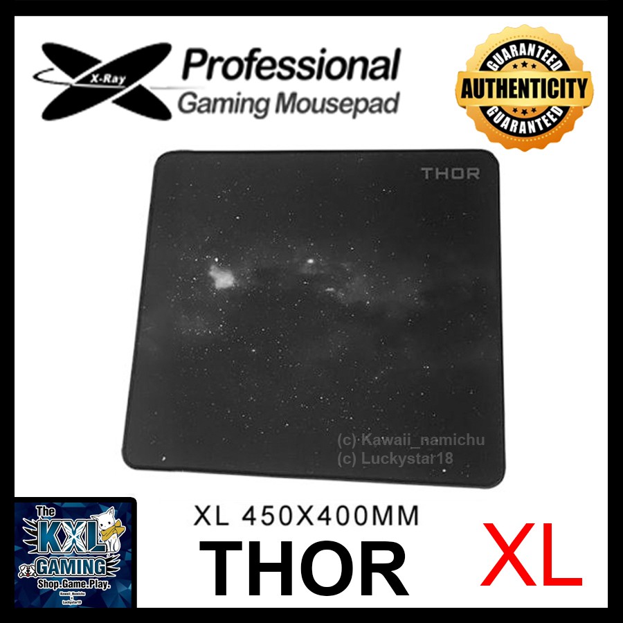 [PH] [XL] (With Box) Xraypad Thor Gaming Mouse Pad Black Galaxy